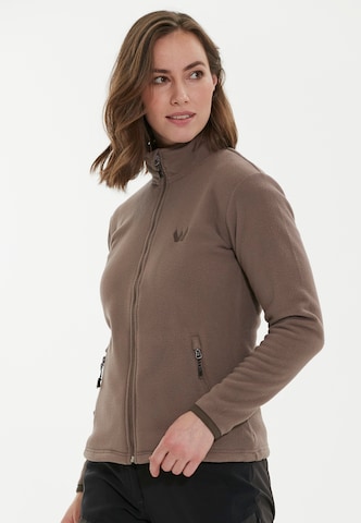 Whistler Funktionsfleecejacke 'Cocoon' in Braun: predná strana