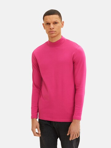 TOM TAILOR DENIM Shirt in Pink: front