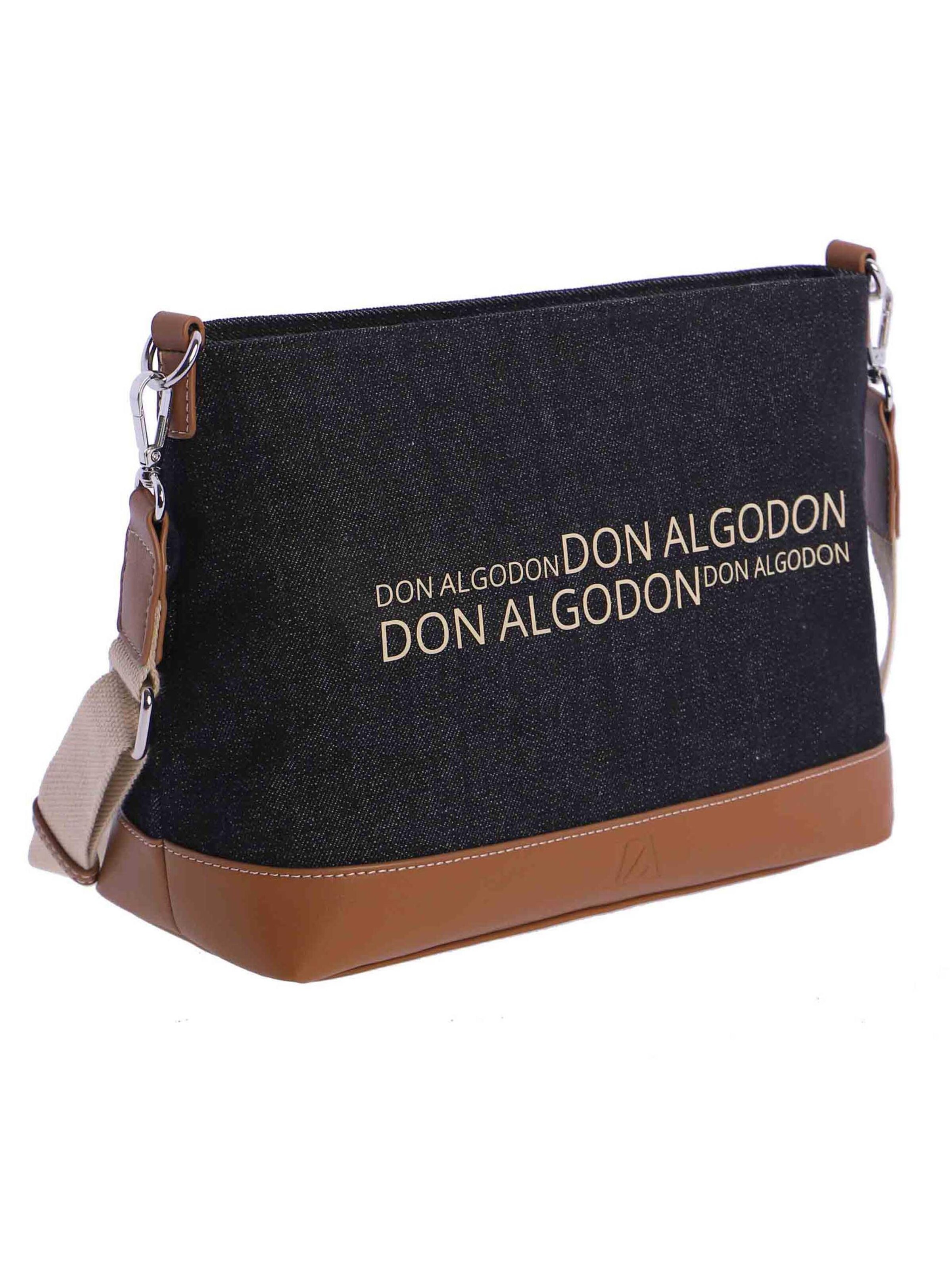 Don Algodon - Bolso de hombro 'Menorca' en negro