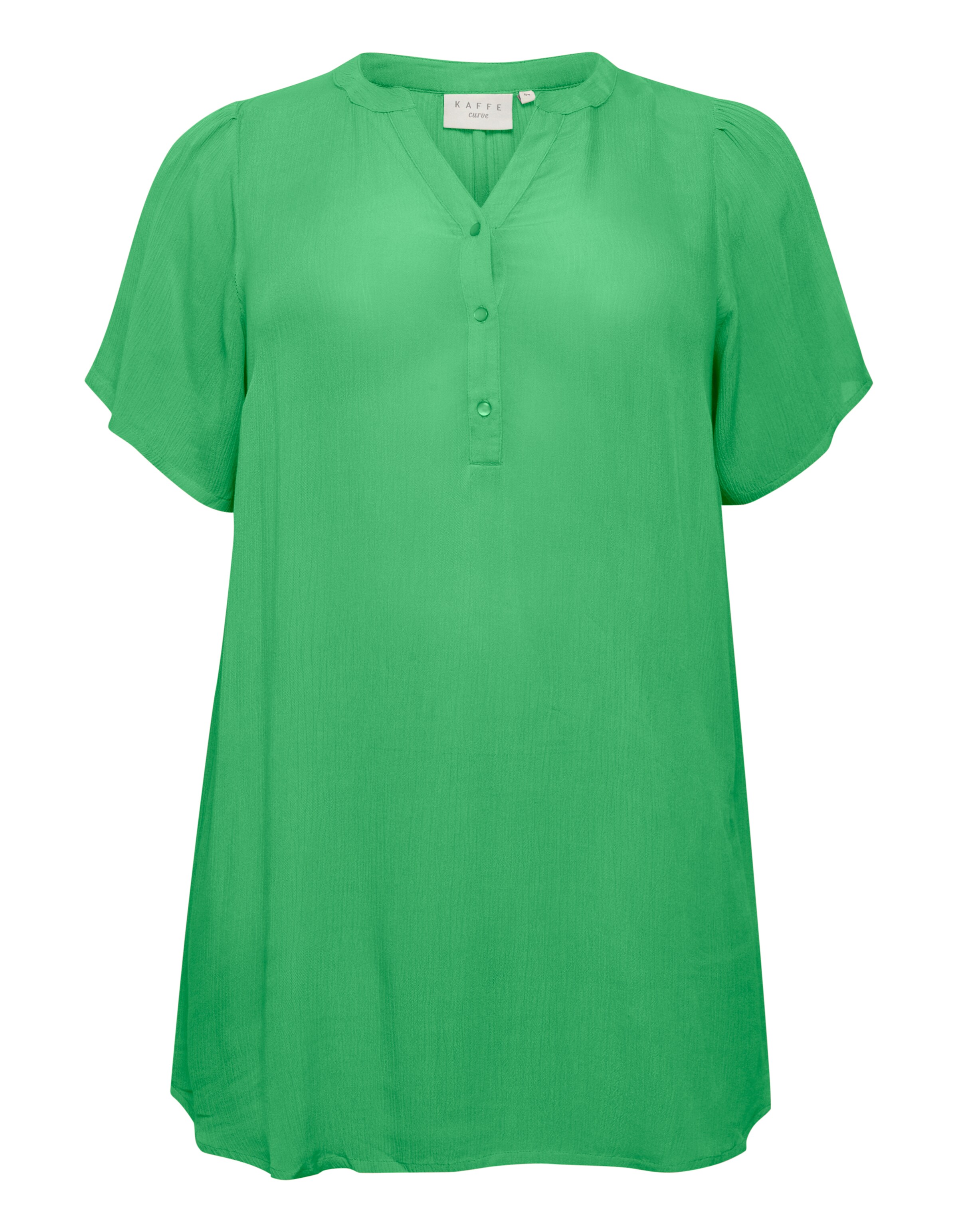 KAFFE CURVE Туника &#x27;Ami&#x27; в Зеленый: спереди