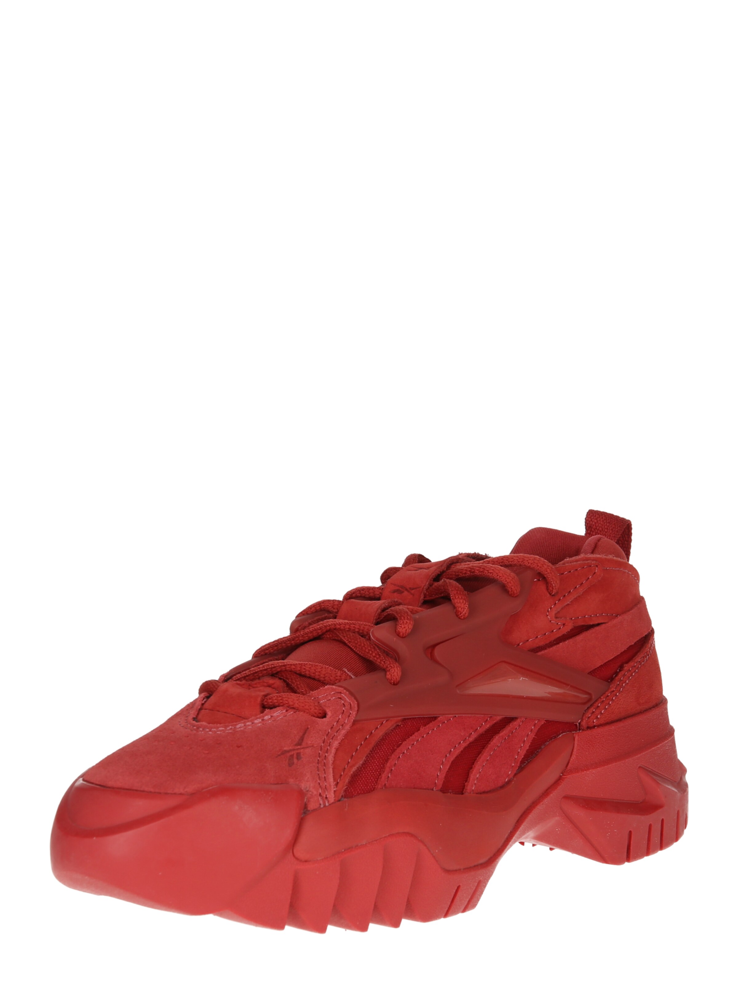 Reebok Sneaker  'Cardi B Club C V2' in Rot: Vorderseite