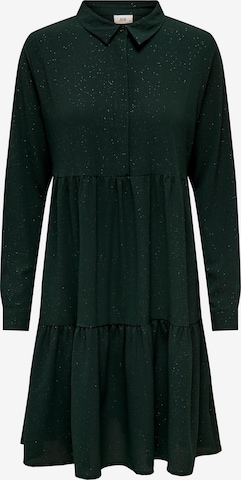 JDY Košilové šaty 'PIPER' – zelená: přední strana