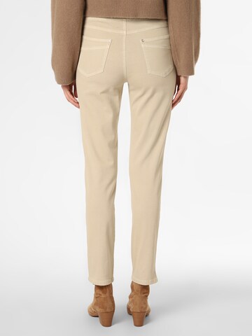 Anna Montana Slimfit Broek 'Rom' in Beige