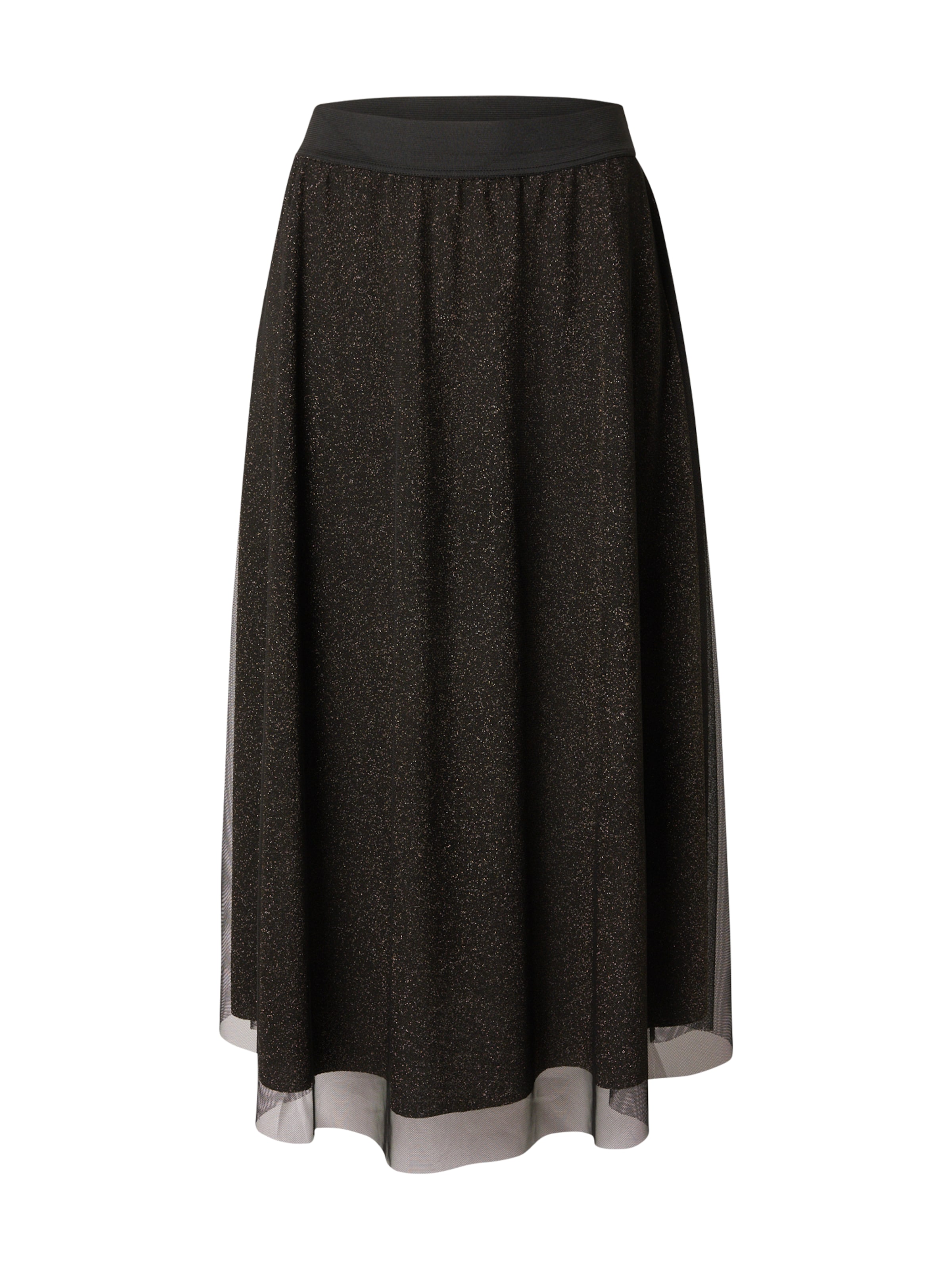 Herrlicher Spódnica 'Indica' w kolorze czarny: przód