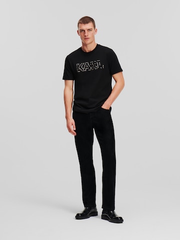 Karl Lagerfeld Regular Jeans in Zwart