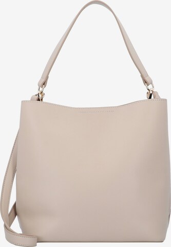 Seidenfelt Manufaktur Shoulder Bag 'Lilla Ro' in Grey: front