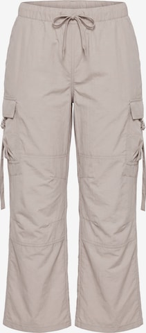 Ulla Popken Regular Cargohose in Beige: Vorderseite