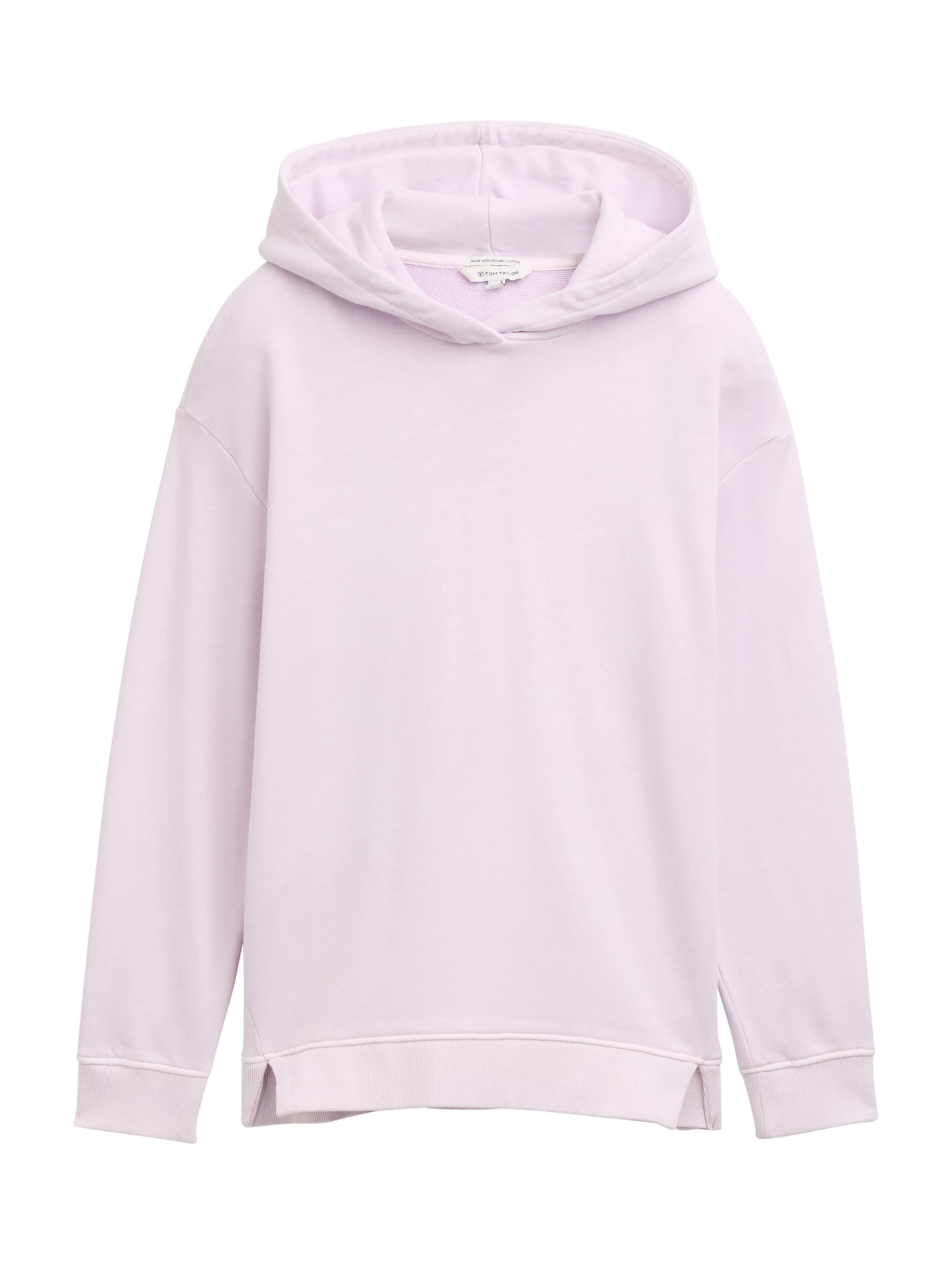 TOM TAILOR - Sweatshirt em roxo: frente