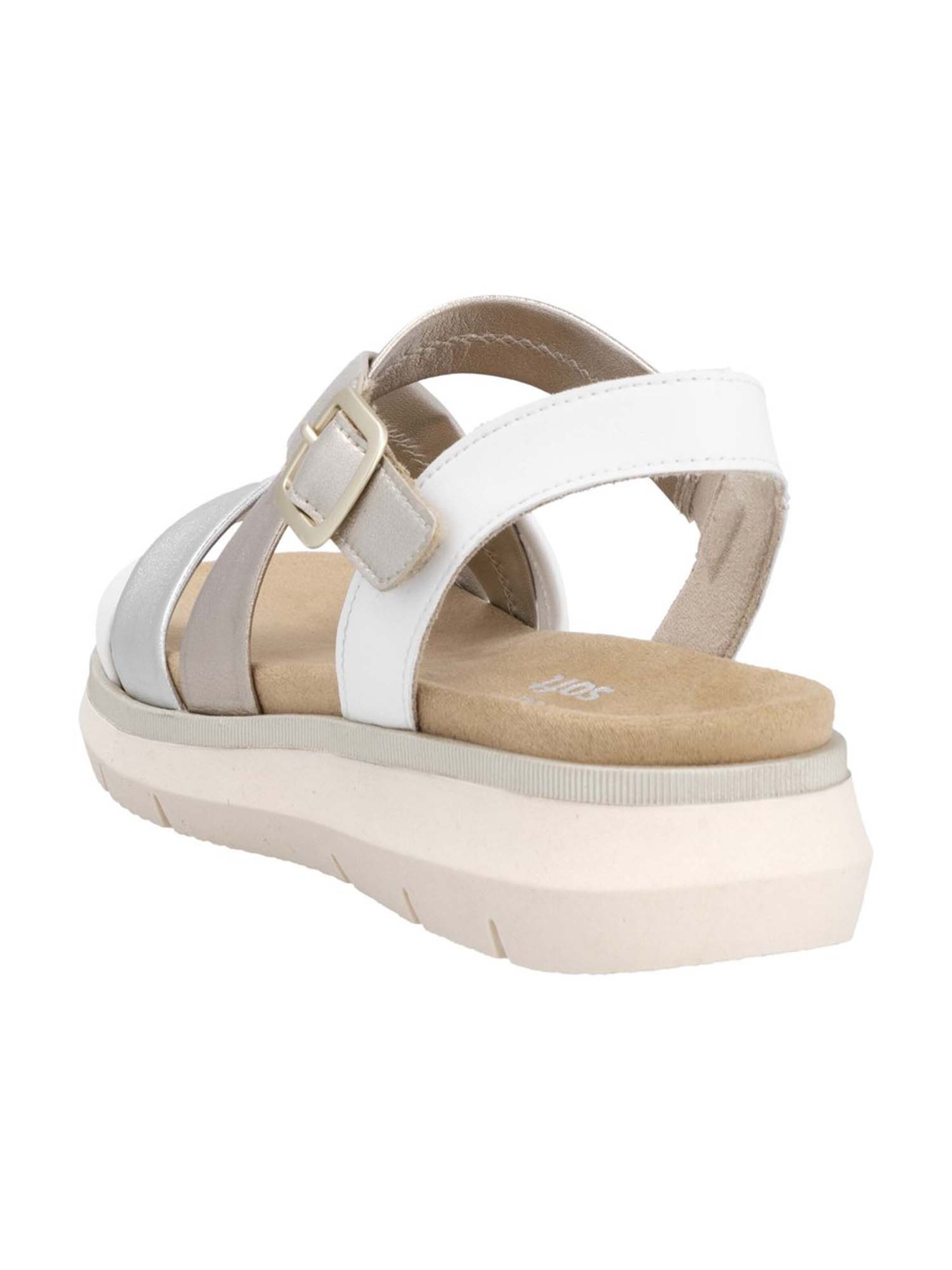 REMONTE Sandaler med rem i sølv