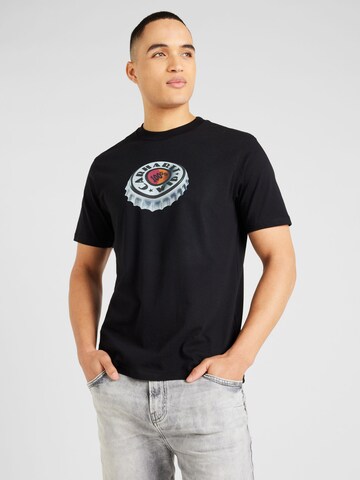 Carhartt WIP Koszulka w kolorze czarny: przód