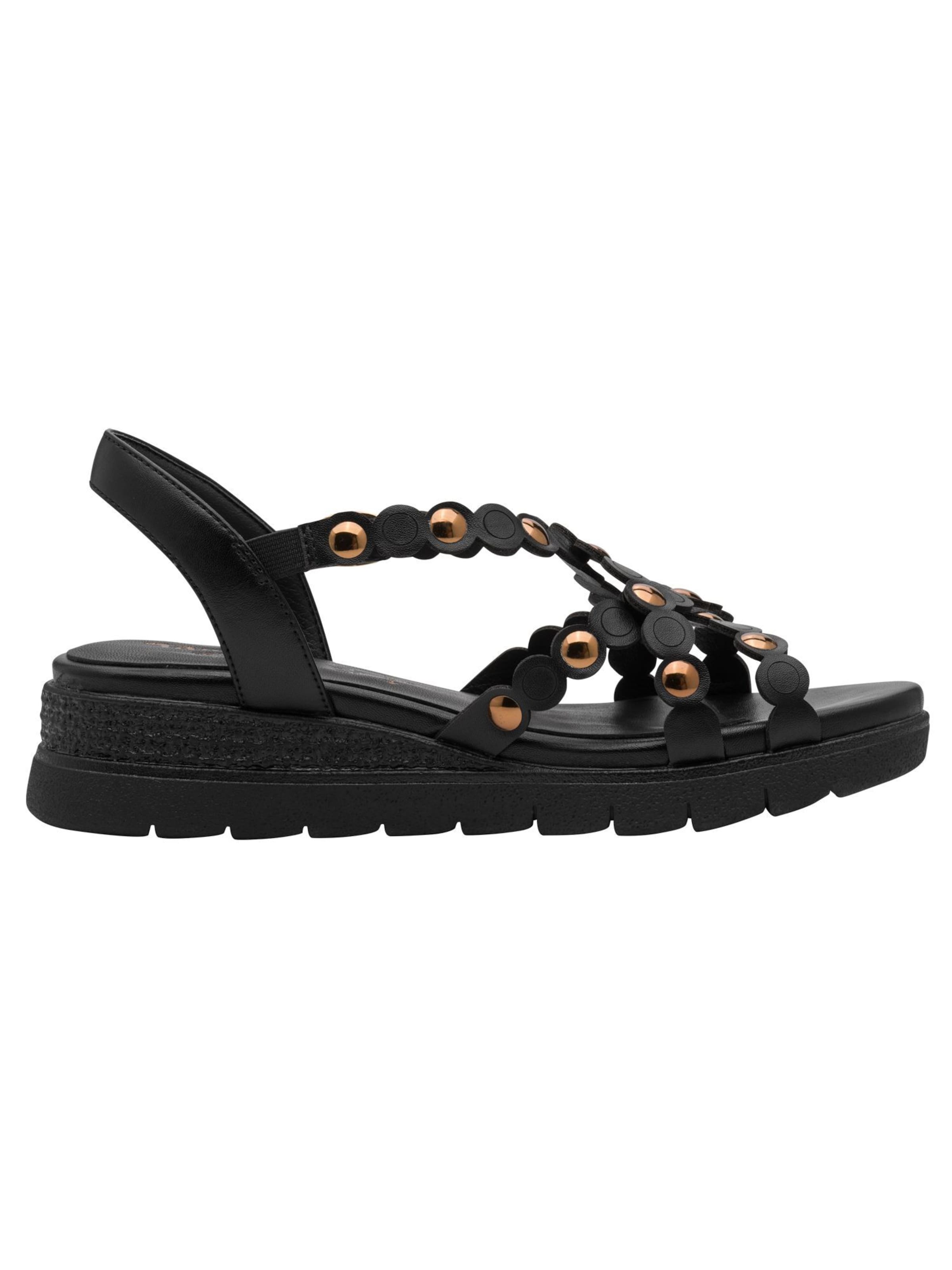 Tamaris Sandale in Schwarz