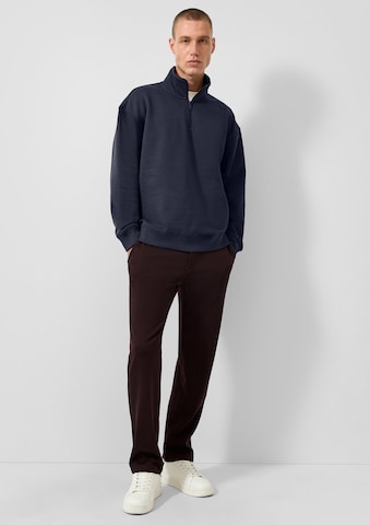 Sweat-shirt QS en bleu