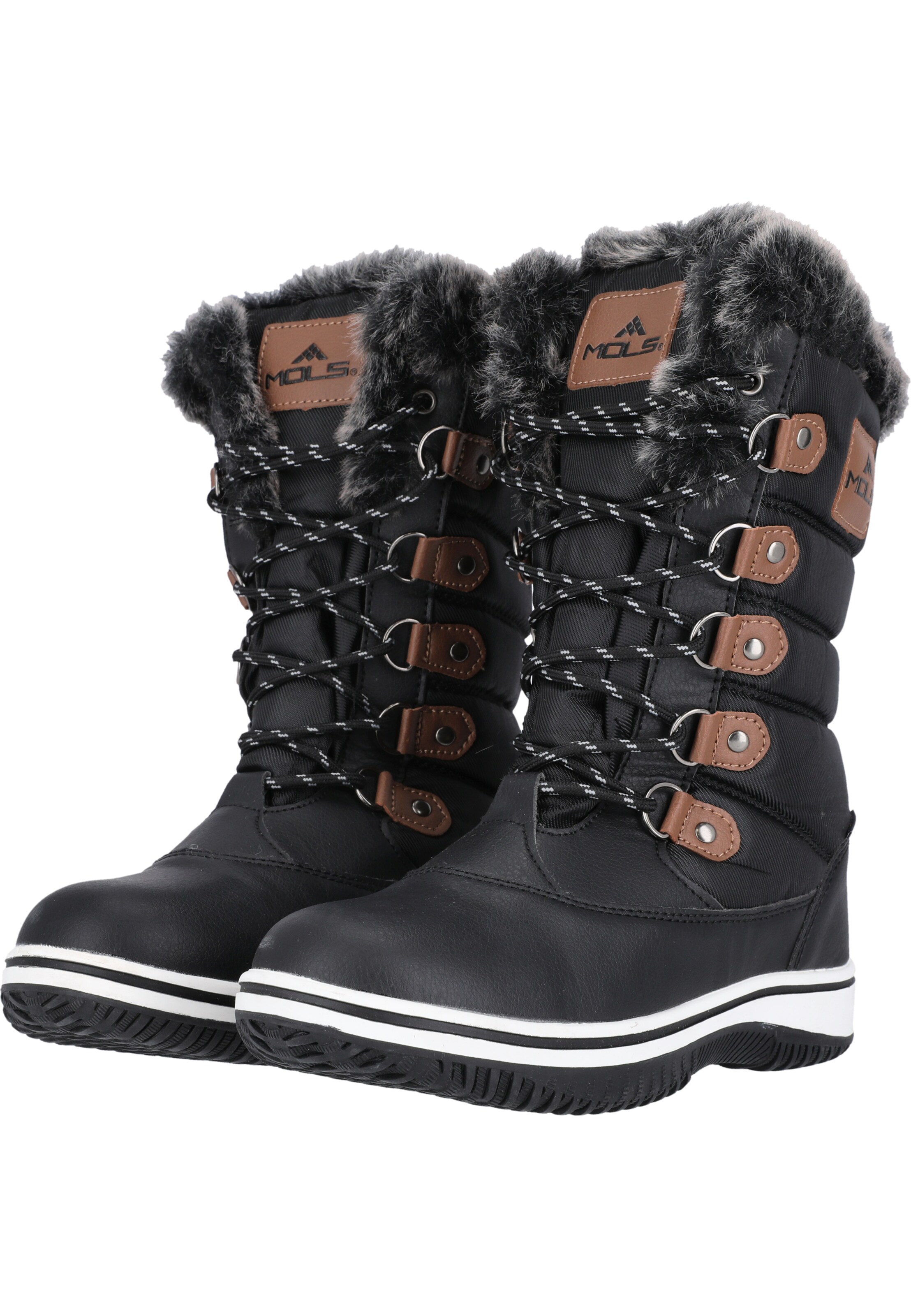 Mols Winterstiefel 'Enfield' in Schwarz