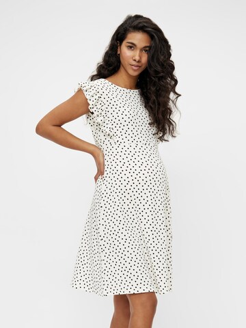 MAMALICIOUS Summer dress 'Evelin' in White: front