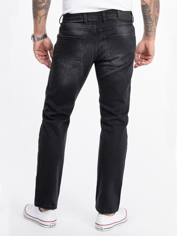 Rock Creek Regular Jeans in Schwarz