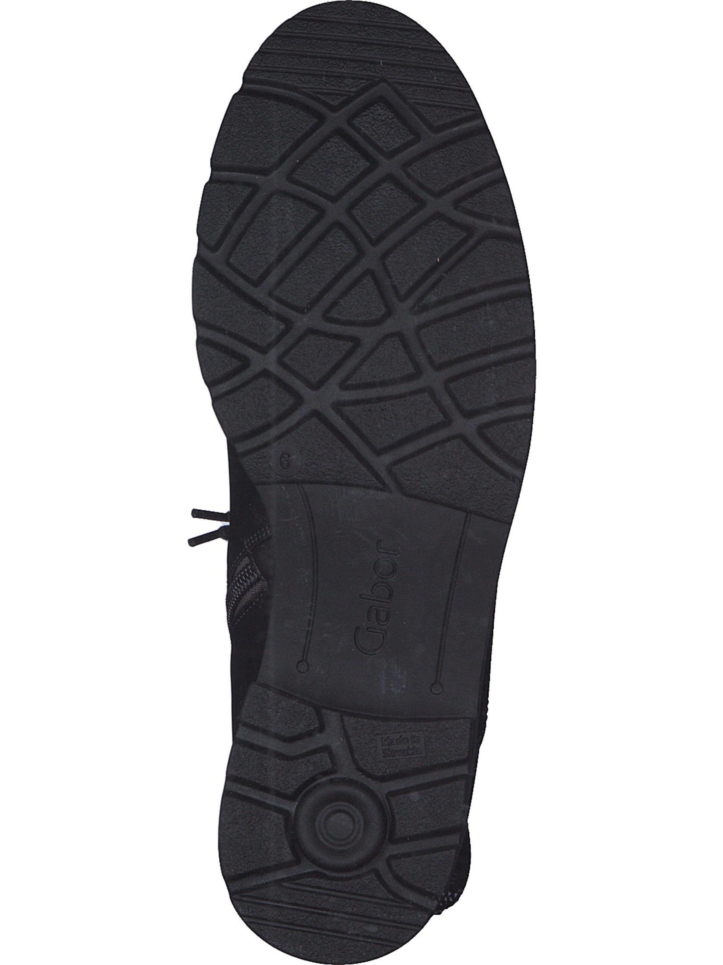 GABOR Schnürstiefelette in Grau