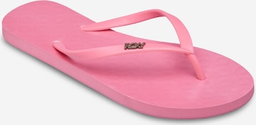 ROXY Sandals 'Viva Iridescent' in Pink: front