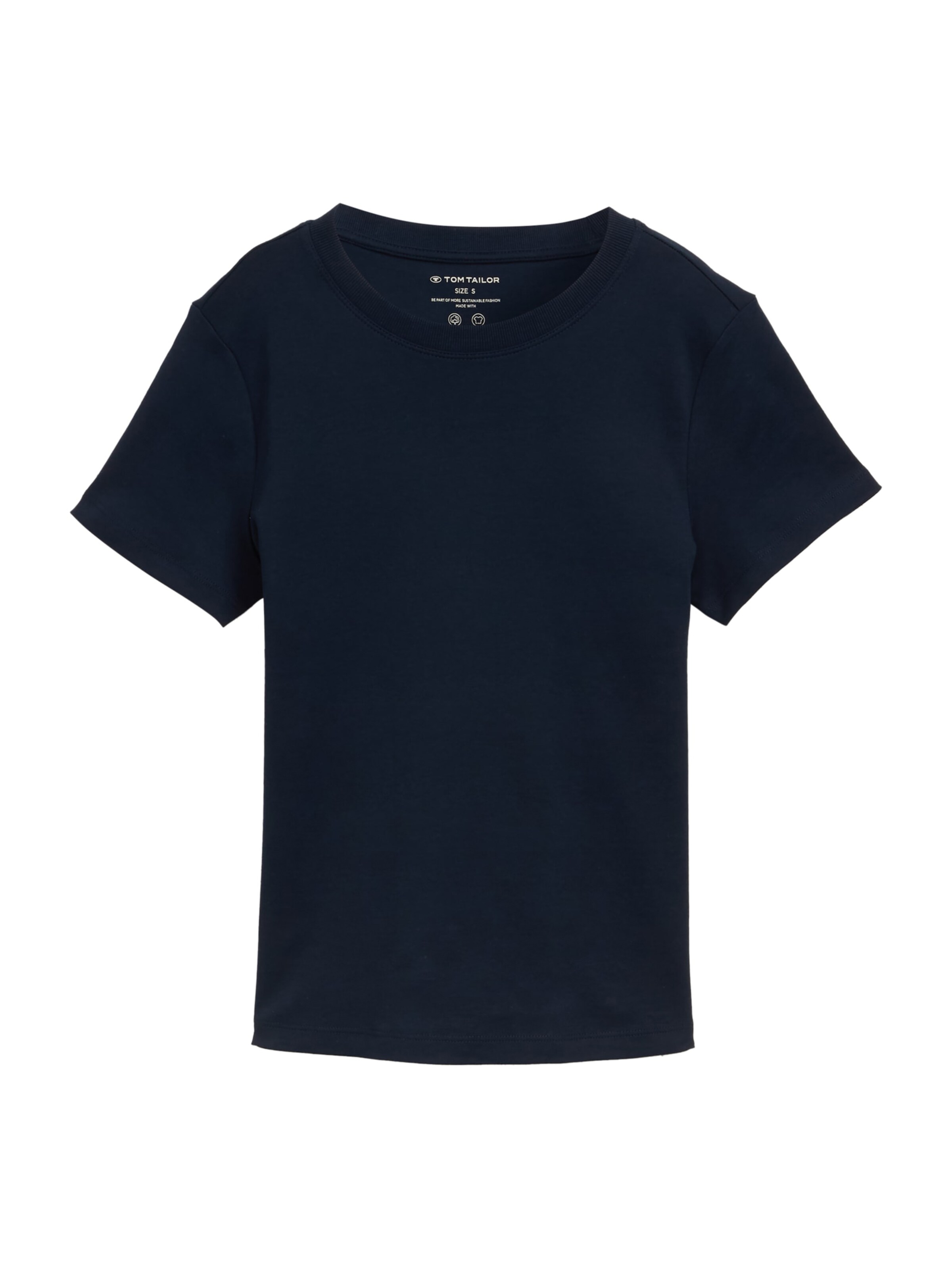 TOM TAILOR - Camisa em azul: frente