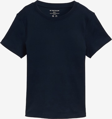 TOM TAILOR Tričko - Modrá: predná strana