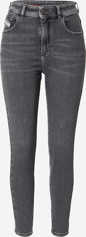 DIESEL Skinny Jeans 'SLANDY' in Grijs: voorkant