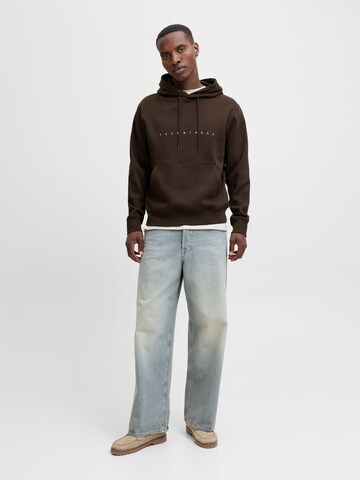 JACK & JONES Sweatshirt 'JJEStar' in Brown