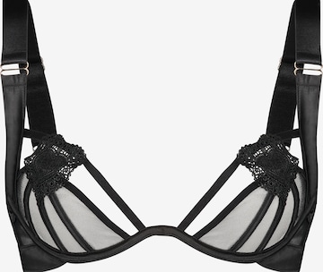 Hunkemöller Bra 'Casanova' in Black: front