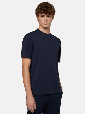 T-Shirt 'B Tech' Boggi Milano en bleu : devant