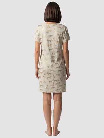 Rösch Nightgown ' Leopard ' in Yellow