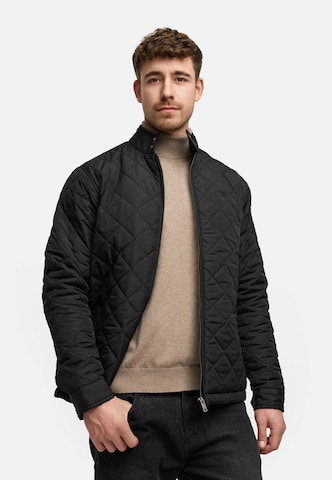INDICODE JEANS Between-season jacket 'Doro' in Black: front