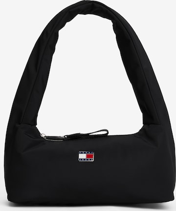 Tommy Jeans - Bolso de hombro en negro: frente