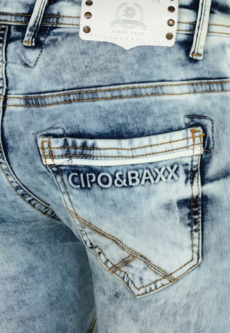 CIPO & BAXX Skinny Jeans 'Quiet' in Blau