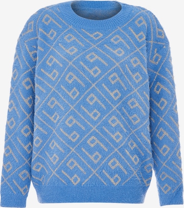 ebeeza Trui in Blauw: voorkant