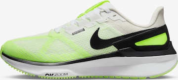 NIKE Running Shoes 'Air Zoom Structure 25' in White: front