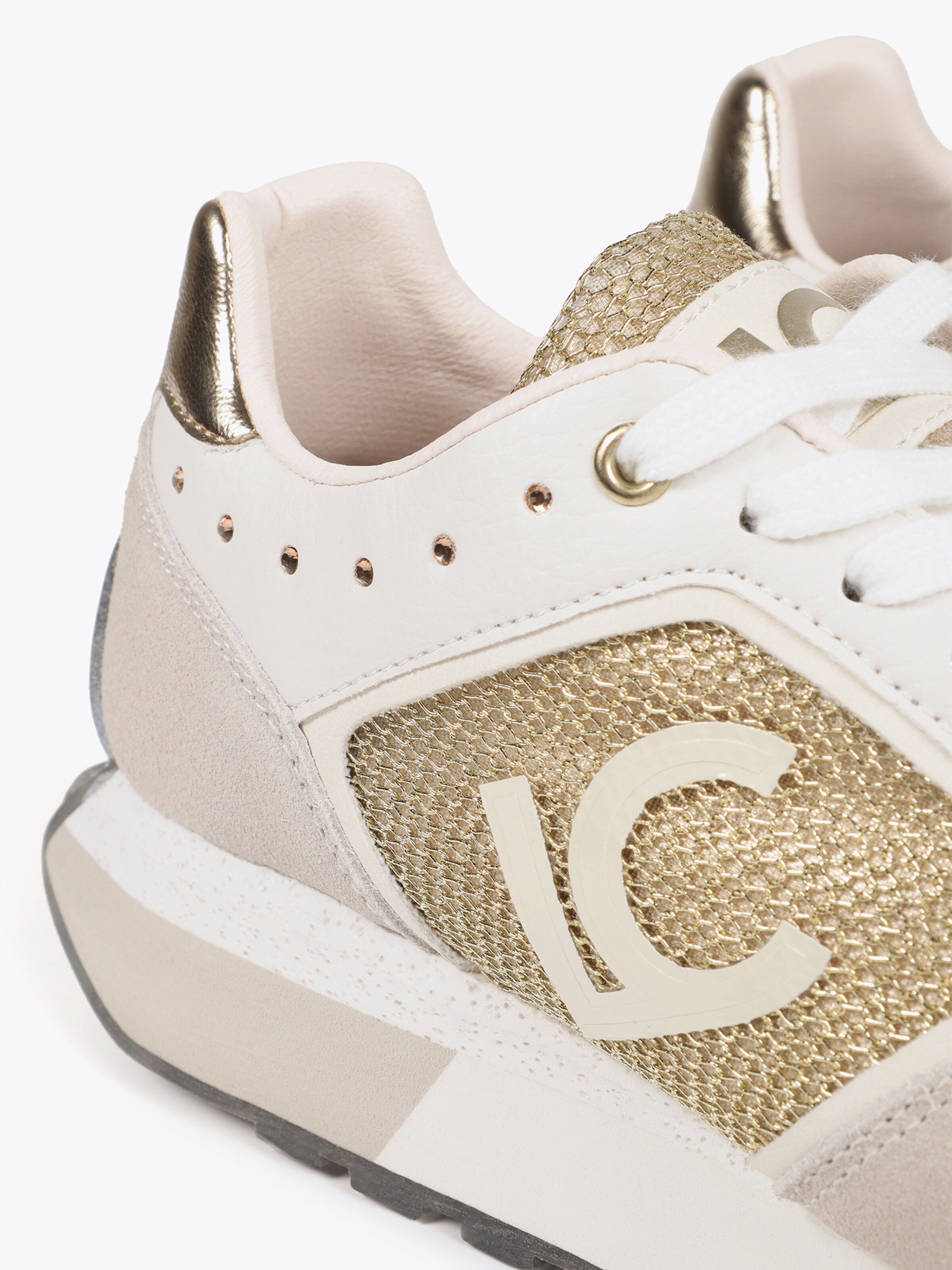 Lola Casademunt Низкие кроссовки в Бежевый