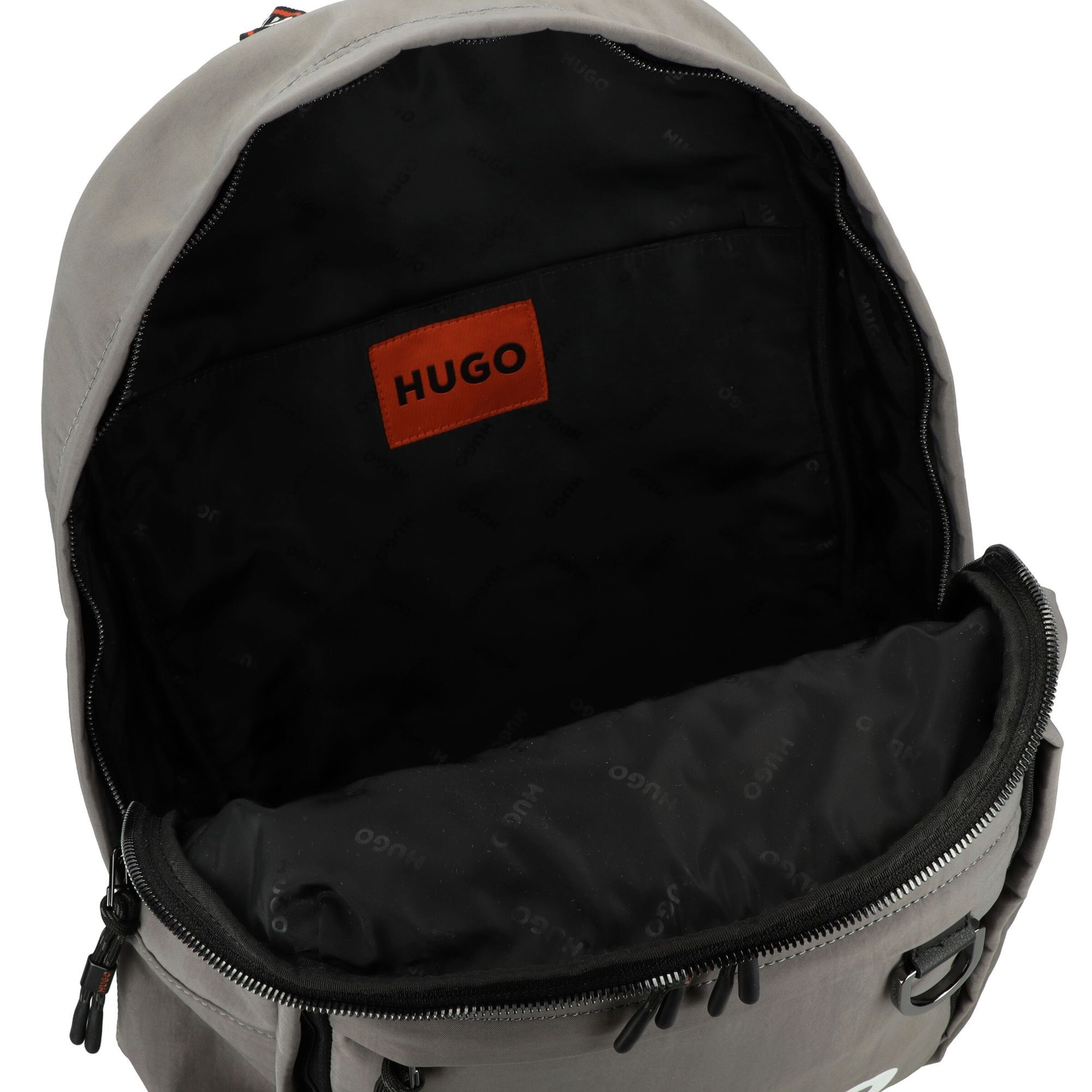 HUGO Rucksack 'Quentyn' in Grau