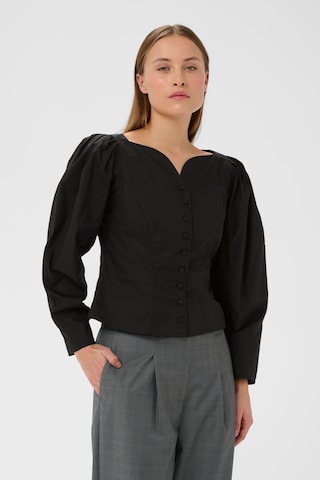 Chemisier KAREN BY SIMONSEN en noir : devant