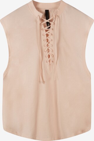 10Days Top in Beige: front