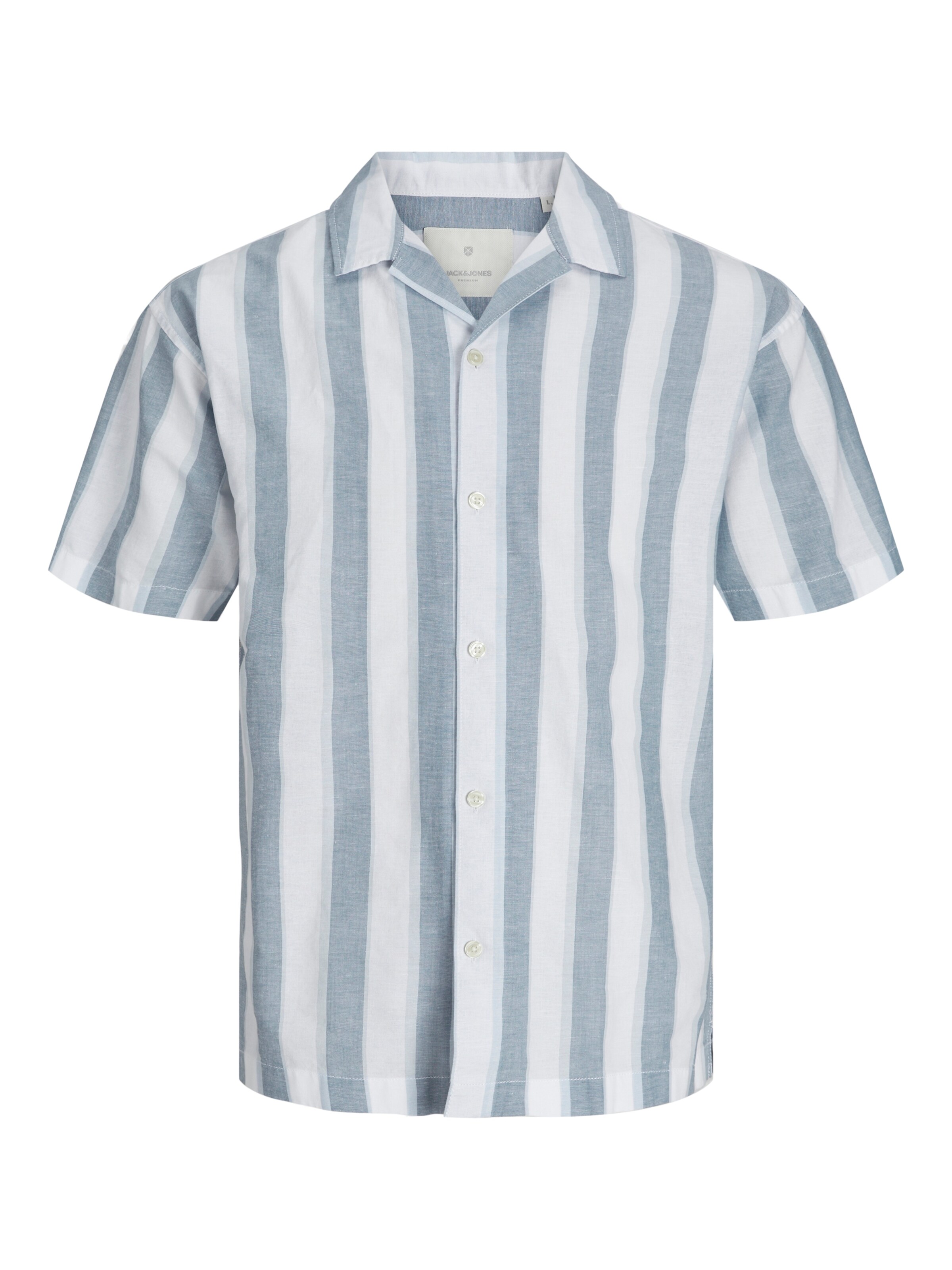 JACK & JONES Comfort fit Overhemd 'JPRCCSummer' in Blauw: voorkant