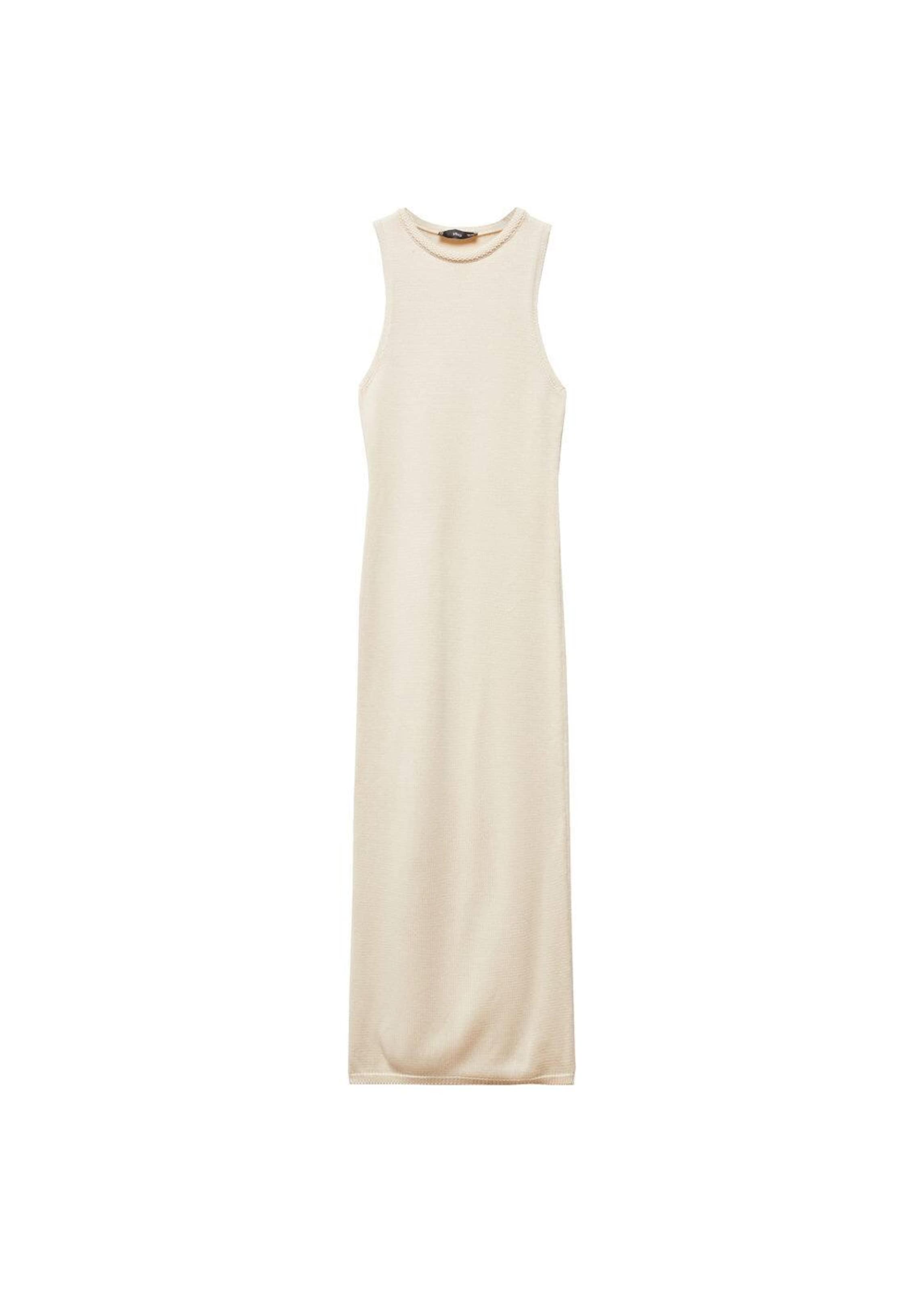 MANGO Kleid 'ELIOT' in Beige: Vorderseite