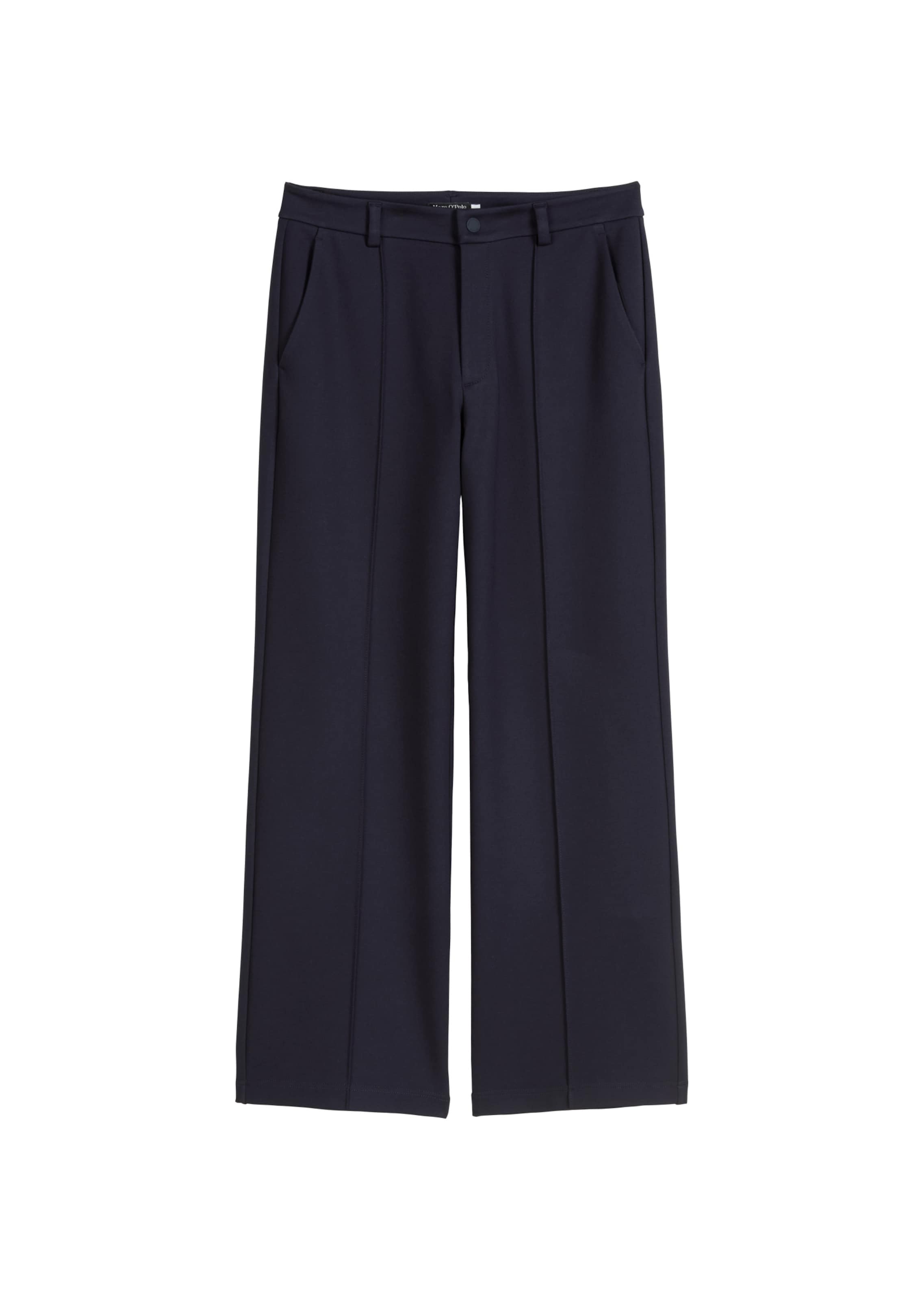 Loosefit Pantalon à plis Marc O'Polo DENIM en bleu : devant