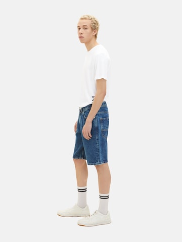 TOM TAILOR DENIM Regular Shorts in Blau