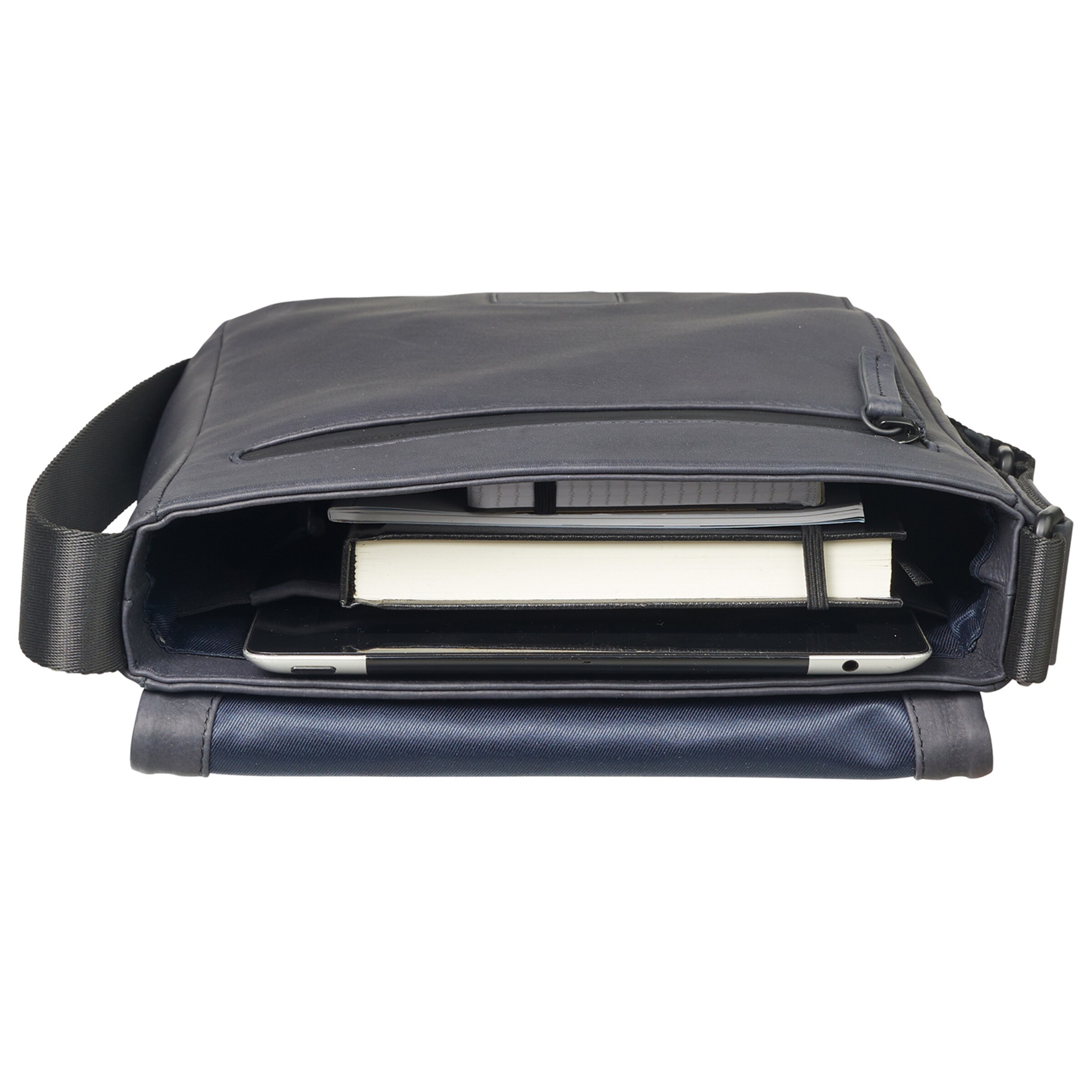 LEONHARD HEYDEN Crossbody bag 'Den Haag' in Grey