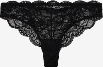 Emporio Armani Panty 'Brazilian' in Black: front