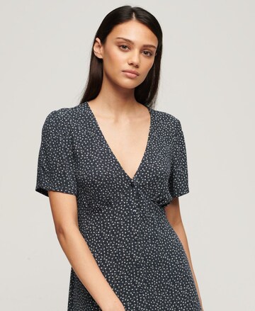 Superdry Zomerjurk in Grijs: voorkant