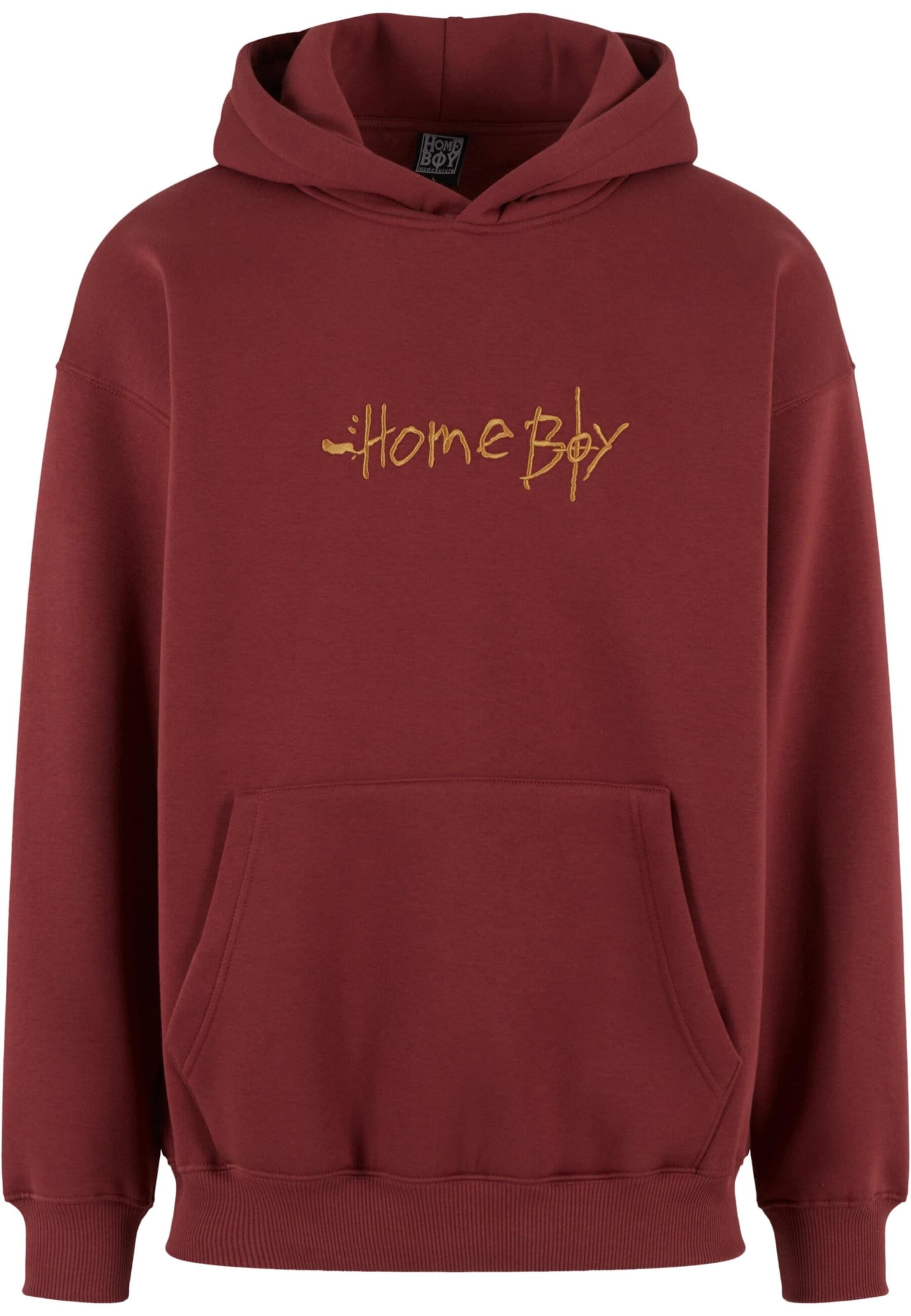 Felpa 'Pencil' di HOMEBOY in rosso: frontale