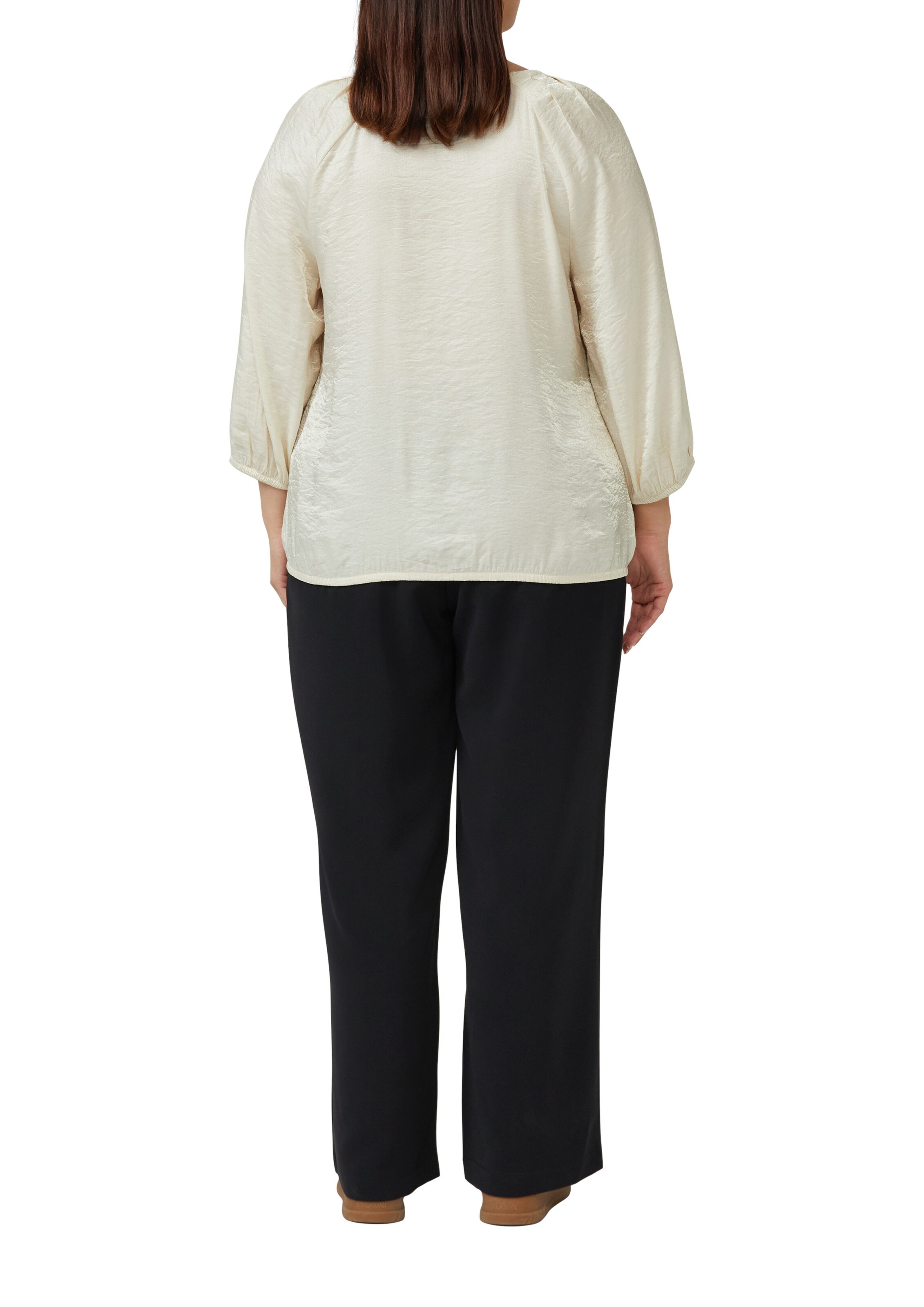 s.Oliver Red Label Plus Blouse in Beige