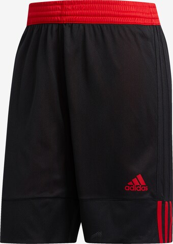 ADIDAS SPORTSWEAR Loose fit Workout Pants ' 3G Speed' in Black: front