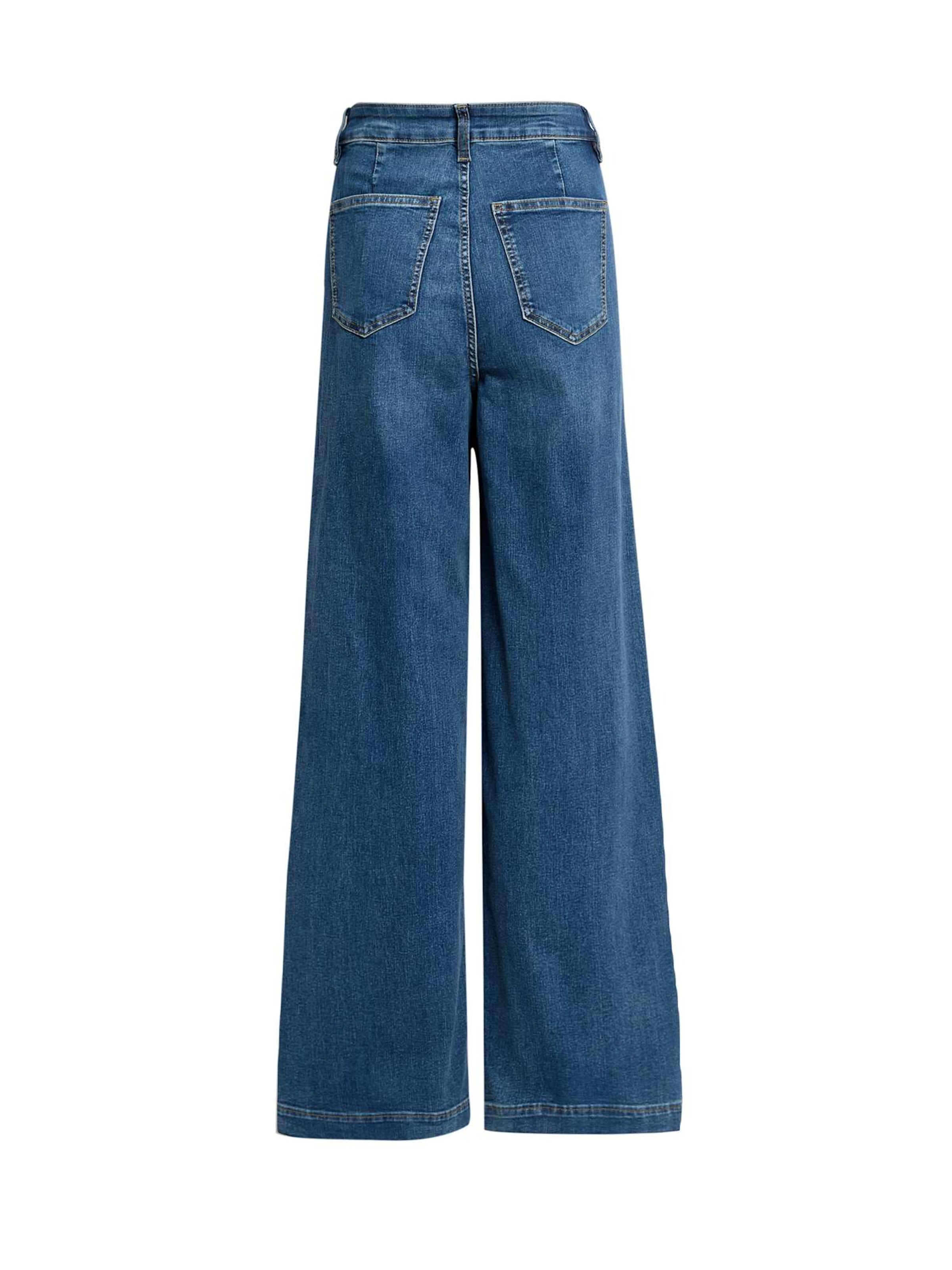 Marks & Spencer Wide leg Jeans in Blauw