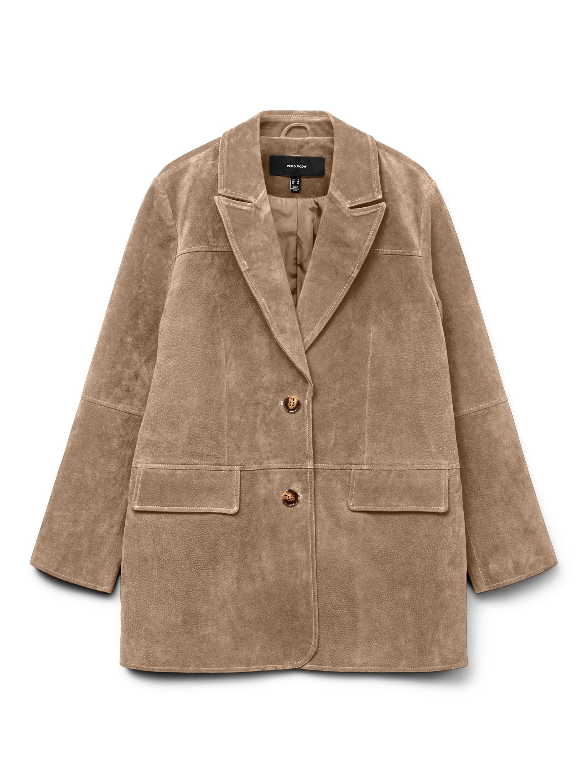 VERO MODA Between-season jacket 'VMPernille' in Brown: front