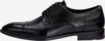 Chaussure à lacets LLOYD en noir : devant